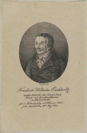 Bildnis des Friedrich Wilhelm Eichholtz