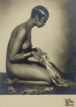 Die Revuetänzerin Josephine Baker