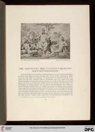 Die Sammlung der Fürstin Carolyne Sayn-Wittgenstein