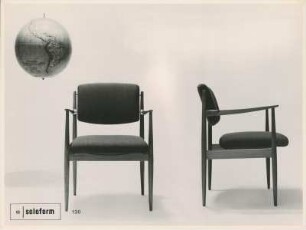 Stühle Modell "80 P" von Albrecht Lange und Hans Mitzlaff