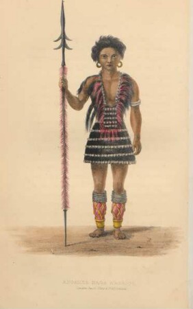 Angamee Naga warrior