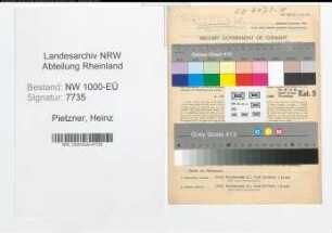Entnazifizierung Heinz Pietzner, geb. 06.12.1911 (Staatsanwalt)