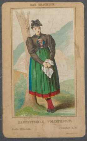 Badische Trachten: Hauensteiner Volkstracht