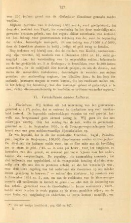 VI. Verschillende andere kultures