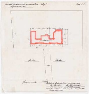 Collegium Bernhardinum, Attendorn: Lageplan 1:500