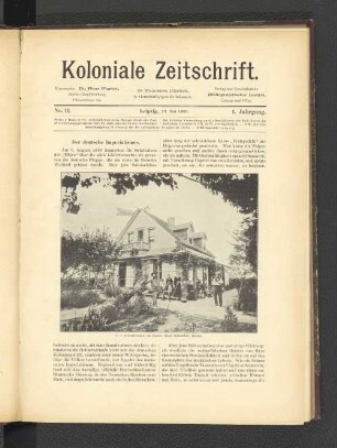 Der deutsche Imperialismus.