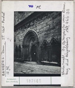 Bamberg: Dom, St. Veit-Portal