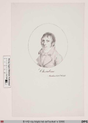 Bildnis Luigi (Carlo Zanobi Salvadore Maria) Cherubini
