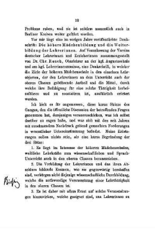 Marginalie: Richtig