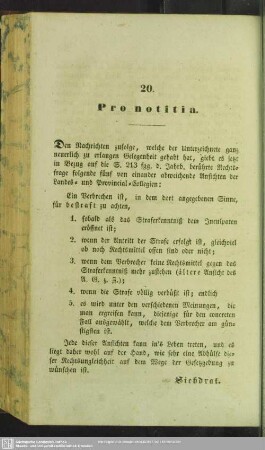 20. Pro notitia
