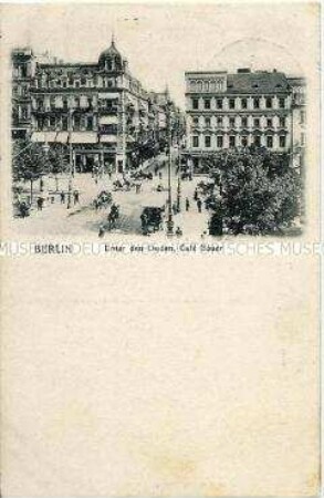 Café Bauer Unter den Linden in Berlin
