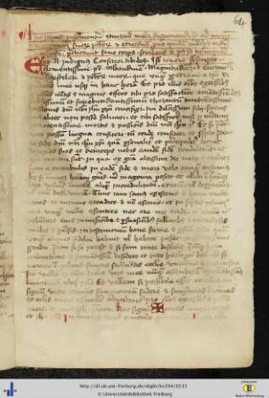[64rv] Quidam monachus ordinis Carthusiensis: Modus disponendi se ad mortem.