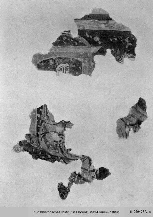 Freskenzyklus mit Szenen aus dem Leben des Heiligen Johannes : Fragment mit Frauengestalt