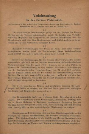 Verkehrsordnung für den Berliner Platzverkehr