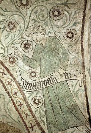 Prophet mit Schriftrolle