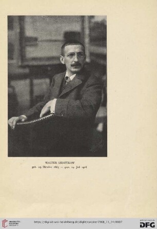 [Abbildung des Walter Leistikow]