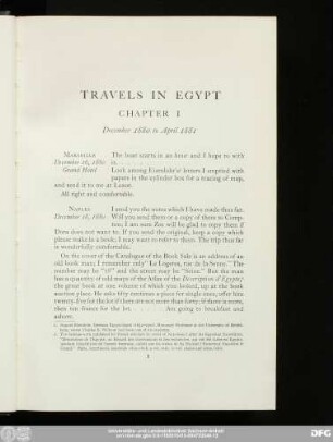 Travels In Egypt