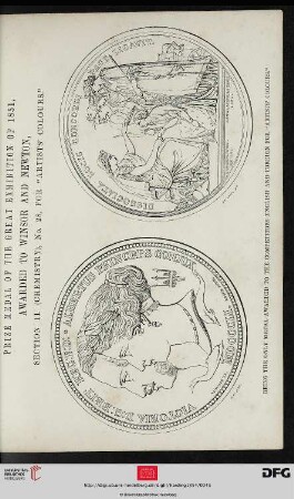 Price medal of the Great Exhibition of 1851