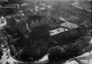 Moritzburg in Halle/Saale : Blickrichtung Südwesten
