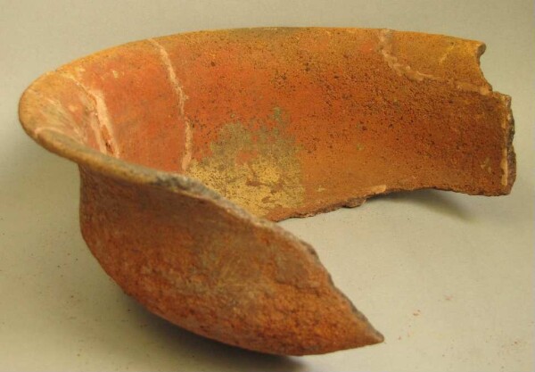 Fragment of a clay vessel