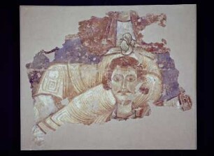 Fragment einer Wandmalerei