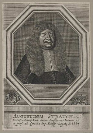Bildnis des Augustinus Strauch