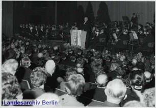 Woche der Brüderlichkeit vom 11.03.1962 bis 18.03.1962; Eröffnungsfeier in der Deutschen Oper Berlin (Charlottenburg)