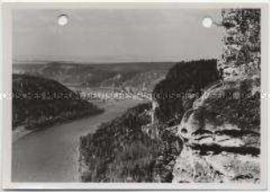 Elbsandsteingebirge, Elbe, Bastei