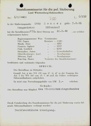 Renner, Otto