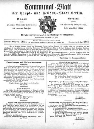 1868,14: No. 14, 5. April 1868