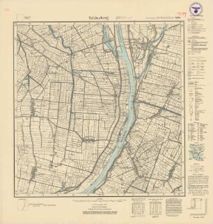 1779 (alte Nr.: 464) Schöneberg, Meßtischblatt (4cm - Karte)
