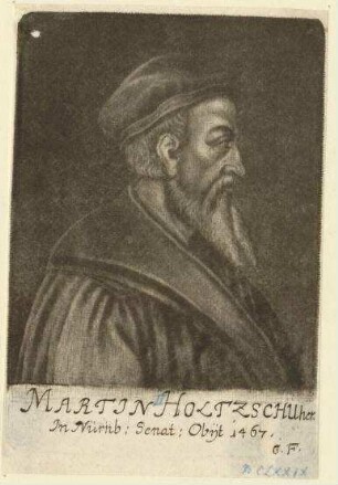 Martin (I.) Holzschuher, Ratsherr; gest. 1467