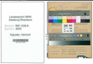 Entnazifizierung Heinrich Kajueter , geb. 21.05.1885 (Landwirt)