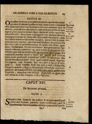 Caput XIV. De societate paterna.