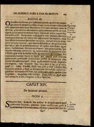 Caput XIV. De societate paterna.