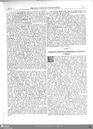 Central-Verband der deutschen Uhrmacher