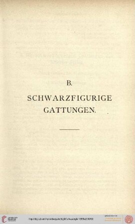 B. Schwarzfigurige Gattungen (no. 1646-2158)