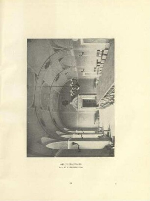 Neues Stadthaus. Saal im III. Obergeschoss