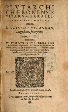 Vitae comparatae illustrium virorum. T. 3