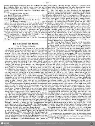 Die Astronomie der Neuzeit