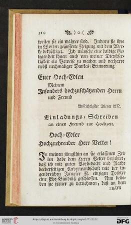 [Einladungs = Schreiben - Erinnerungs = Schreiben]