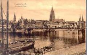 Der eiserne Steg in Frankfurt