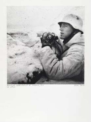 Russland, Mittelabschnitt vor Smolensk, 1943, ich selbst