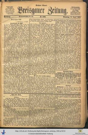 18.08.1901 (Erstes Blatt)
