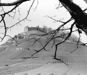 Staufen: Staufener Burg von Osten