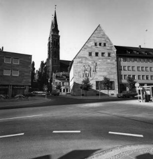 Nürnberg, Waaggasse. Industrie- und Handelskammer