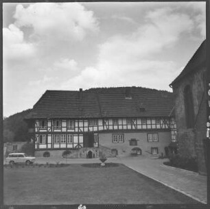 Blick zum Kloster Zella