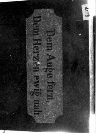 Grabstein 114 (Index: 100109202) Material: Granit, Sockel Kalkstein Zustand: gut Maße HxBxT: 199x40x40 cm Beschreibung: Obelisk, getreppter Sockel: Grabstein 114B