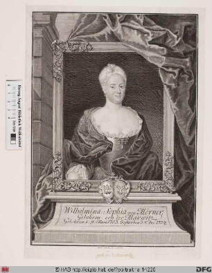 Bildnis Wilhelmine Sophie von Mörner, geb. von der Marwitz
