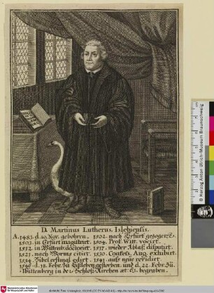 D. Martinus Lutherus, Islebiensis
